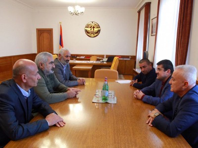 Արայիկ Հարությունյանն ընդունել է «Արամազդ» ջոկատի անդամներին