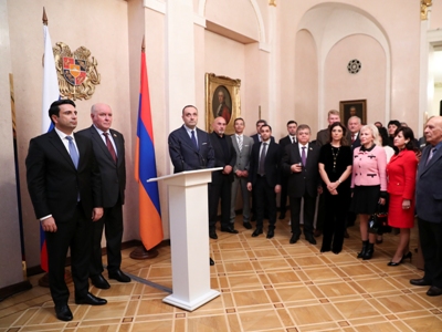 Ալեն Սիմոնյանի գլխավորած պատվիրակությունը հյուրընկալվել է ՌԴ-ում ՀՀ դեսպանատանը