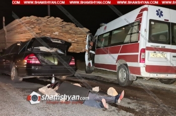 Կոտայքում 52-ամյա վարորդն իր «Mercedes»-ով մխրճվել է «MAZ» մակնիշի բեռնատարի հետնամասի մեջ. նա տեղում մահացել է