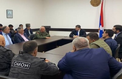 Արցախի նախագահը շարունակում է հանդիպումները Հայրենիքի պաշտպանությանը մասնակցած կամավորական ջոկատների հետ