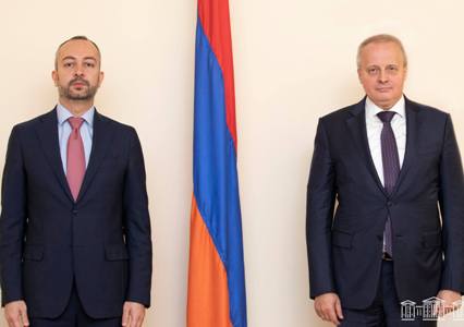 Քննարկեցինք Լեռնային Ղարաբաղի հիմնախնդրի խաղաղ կարգավորման եւ այլ հարցեր. Էդուարդ Աղաջանյանը ընդունել է ՌԴ դեսպանին