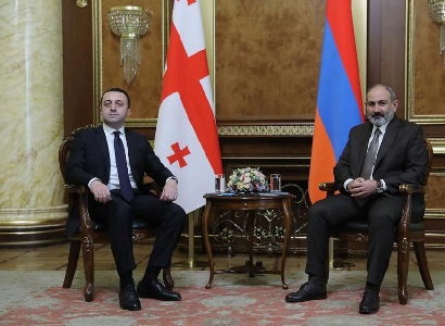 Փաշինյանի հետ հանդիպման ժամանակ քննարկվել է խաղաղության նոր նախաձեռնությունը. Ղարիբաշվիլի