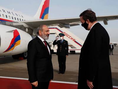 Armenia’s Pashinyan in Russia on working visit