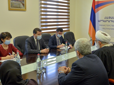 Iran Prosecutor General to Armenia justice minister: It is necessary to work more closely