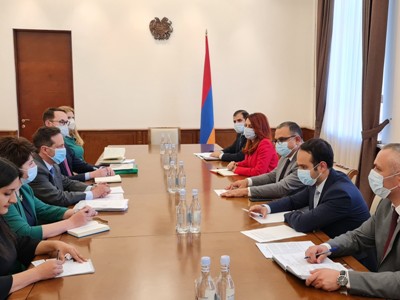 Տիգրան Խաչատրյանը գերմանացի գործընկերներին է ներկայացրել Կառավարության հնգամյա ծրագիրը