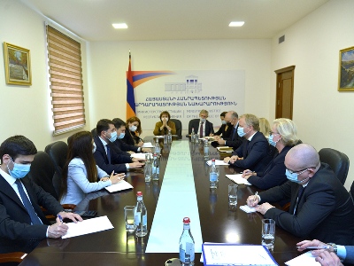 Կարեն Անդրեասյանը ԵԽ բարձրաստիճան պատվիրակության հետ հանդիպմանը բարձրացրել է Ադրբեջանում պահվող հայերի վերադարձի հարցը
