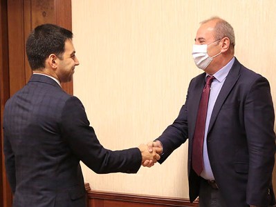 Armenia State Revenue Committee chief, Georgia chargé d’Affaires discuss tax, customs administration