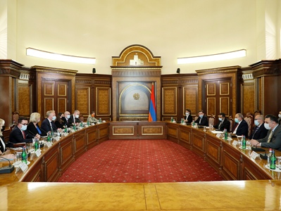 Մենք հավատարիմ ենք ժողովրդավարական բարեփոխումների քաղաքական ուղեգծին. վարչապետն ընդունել է ԵԽ պատվիրակությանը