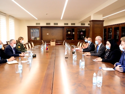 ՀՀ պաշտպանության նախարարն ընդունել է ԿԽՄԿ պատվիրակությանը