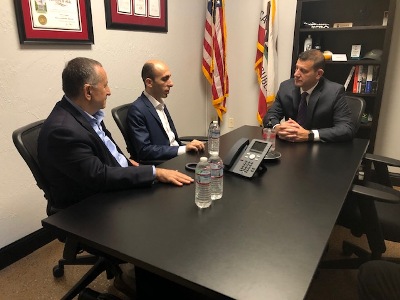 Artsakh state minister, US lawmaker discuss cooperation