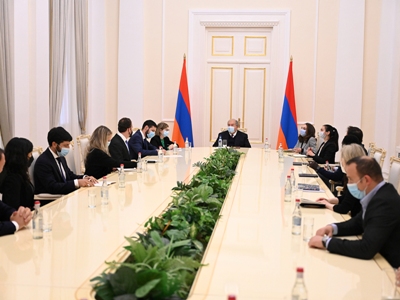 ՀՀ նախագահը հանդիպել է «Ատլանտյան խորհուրդ» վերլուծական կենտրոնի անդամների հետ. ներկայացրել է Արցախի հարցի էությունը