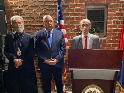Official reception in honor of visiting Karabakh state minister is held in Los Angeles