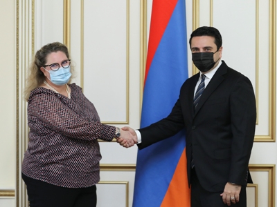 Ալեն Սիմոնյանն ընդունել է Նորվեգիայի նորանշանակ դեսպանին. Քննարկել են գերիների վերադարձման հարցը