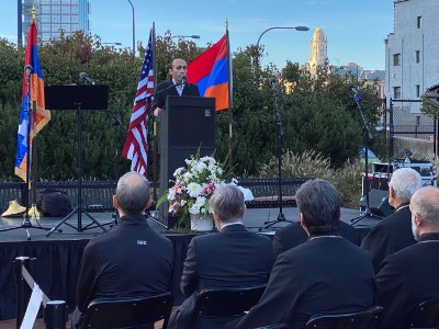 Արցախահայության արդար պայքարը շարունակվում է իր անկախության միջազգային ճանաչման ուղղությամբ.Ա. Բեգլարյանը՝ Բոստոնում