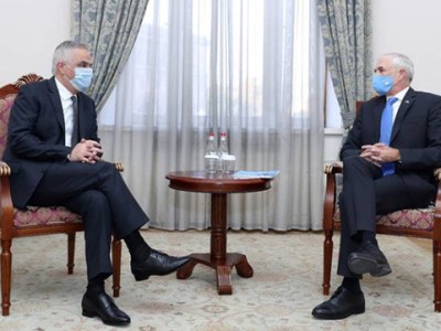 Մհեր Գրիգորյանն ընդունել է ՄԱԶԾ նորանշանակ մշտական ներկայացուցչին