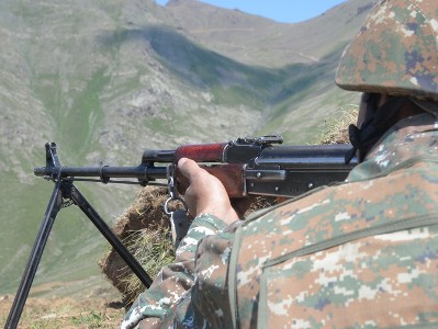 Armenia MOD: Situation at eastern part of border with Azerbaijan remains tense