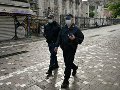 Более 5000 полицейских размещены в Афинах перед митингом, посвященным годовщине восстания против диктатуры