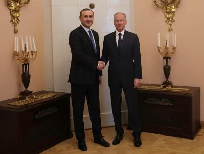 Николай Патрушев и Армен Григорян обсудили вопросы региональной безопасности