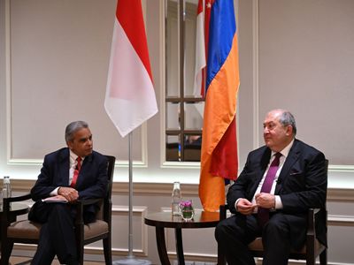 Armenia President visits National University of Singapore