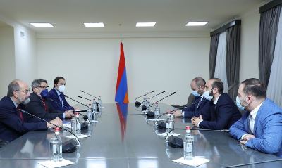 Armenian Foreign Minister and Otto Luchterhandt discuss Nagorno-Karabakh settlement