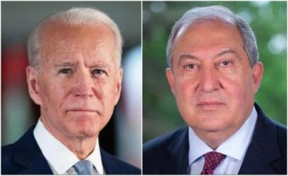 Президент Армении  направил поздравительное послание президенту США Джо Байдену
