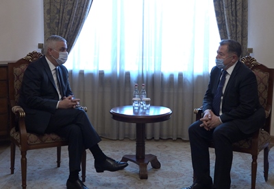 Armenia Deputy PM receives Eurasian Economic Union's minister in charge of integration and macroeconomics