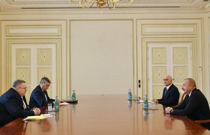 Իլհամ Ալիեւն ընդունել է Ալեքսեյ Օվերչուկին