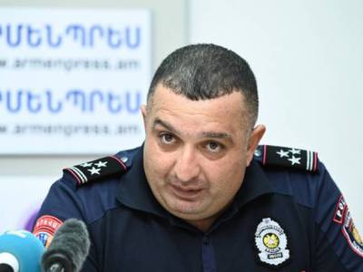 Վթարի է ենթարկվել պարեկային ծառայության ղեկավար Արթուր Ումրշատյանը