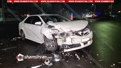 Աբովյանում իրար են բախվել «Toyota Camry»-ն ու «Chevrolet»-ը