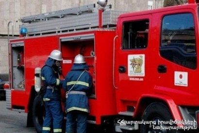 Fire breaks out in kindergarten in Armenia's Kartchevan village