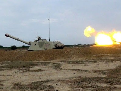 Azerbaijan army holds tactical military exercises