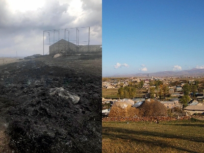 Գեղարքունիքի մարզում հրդեհի արդյունքում անկել է 500 գլխից ավելի կենդանի