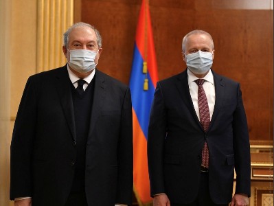 Արմեն Սարգսյանը Հայաստանում ՌԴ դեսպանի հետ քննարկել է տարածաշրջանային անվտանգության ու կայունության հարցերը