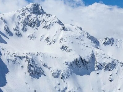 В Австрии восемь лыжников попали под двухсотметровую лавину