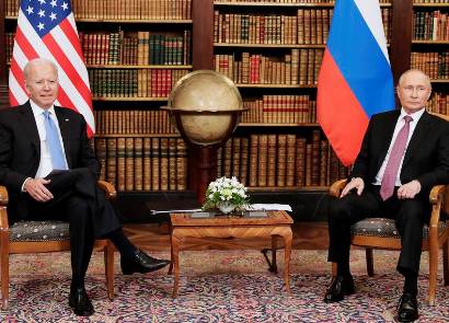 Переговоры Путина и Байдена по телемосту завершились