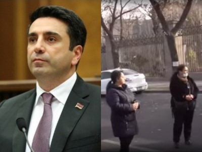 В НС Армении проходит встреча спикера парламента и родственников без вести пропавших и пленных военнослужащих
