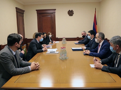 Armenia State Revenue Committee chief meets with French Development Agency Regional Director