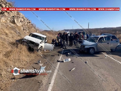 Գեղարքունիքում բախվել են «ՎԱԶ 2107»-ն ու Lada-ն. 1 հոգի տեղում մահացել է, կա 2 վիրավոր