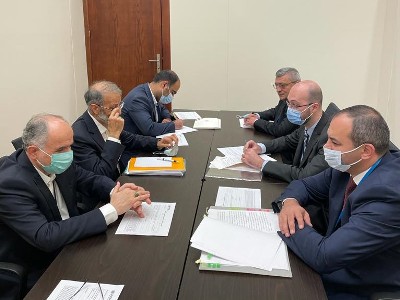 Արթուր Դավթյանը Եգիպտոսում Իրանի արդարադատության նախարարի հետ քննարկվել է իրավական ոլորտում համագործակցության հարցը