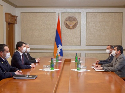 Karabakh President receives Armenia Investigative Committee chief