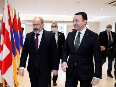Թբիլիսիում կայացել է Հայաստանի և Վրաստանի վարչապետների առանձնազրույցը. Քննարկել են Կովկասի զարգացումները (ֆոտո)