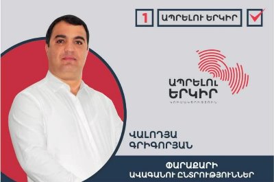 Փարաքար համայնքի ղեկավար է ընտրվել «Ապրելու երկիր» կուսակցության թեկնածու