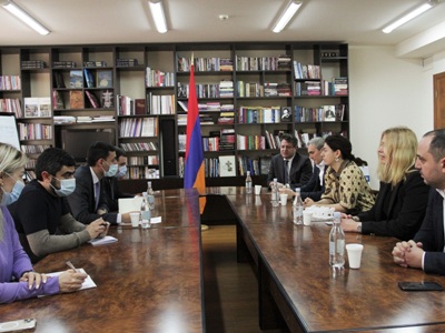 Նախարարի տեղակալները հանդիպել են ռուսական ‹‹ՌՈՍՏԵԽ›› և ‹‹ՌՈՍԱՏՈՄ›› կազմակերպությունների ներկայացուցիչներին