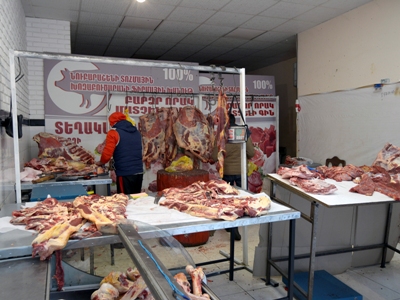 В Армении начался усиленный контроль за продажей мяса