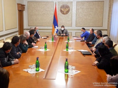 Արցախի նախագահը Հադրութի շրջվարչակազմի ներկայացուցիչների ու համայնքների ղեկավարների հետ իմ շարք խնդիրներ է քննարկել