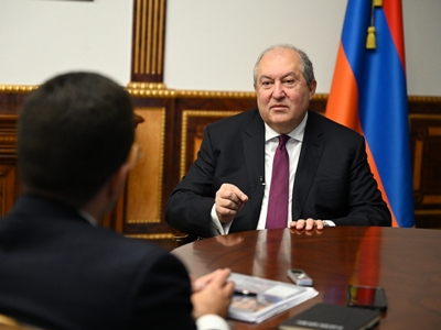 Ղարաբաղյան պատերազմը երբեք կրոնական պատերազմ չի եղել. Արմեն Սարգսյանի հարցազրույցը ArabNews-ին