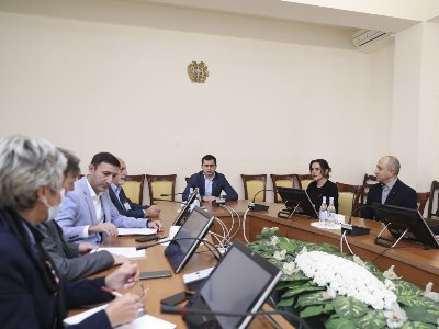 Հակոբ Արշակյանը և Բաբկեն Թունյանը հյուրընկալել են ՀՀ-ում Ամերիկայի առևտրի պալատի տնօրենների խորհրդի նախագահին