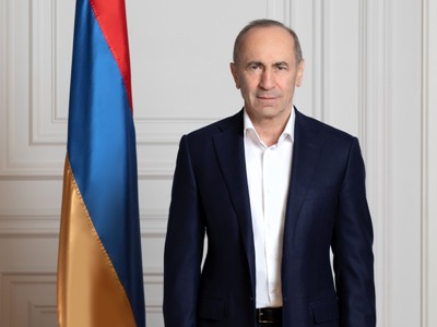 Armenia ex-President Kocharyan congratulates on New Year, Christmas holidays