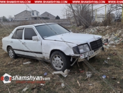 Այնթապում մեքենան կոտրելով գազախողովակի հենասյունը՝ հայտնվել է տնամերձ հողամասում