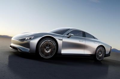 Mercedes-Benz presents new electric car Vision EQXX
